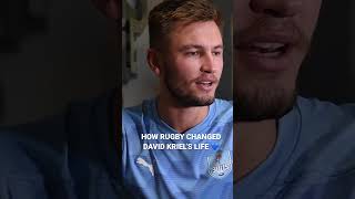 How rugby changed David Kriel’s Life 💙