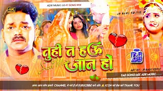 Tu hi ta hau jaan ho Pawan Singh Bhojpuri Sad Songs Slowed Reverb Love ❤️ Songs Lo-fi Mix By ADR