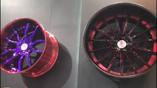 Custom made 2 piece wheels