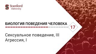 Биология поведения человека: Лекция #17. Сексуальное поведение, III;  Агрессия, I [Роберт Сапольски]