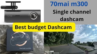 70mai m300 Dashcam | Best budget Dashcam for car | Single channel variant #70mai #dashcam