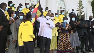 President Museveni's speech at the Flagging off Olympics Ugandans to Paris