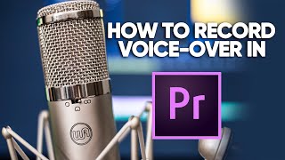 How To Record Voice Over In Adobe Premiere