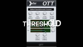 Xfer Records OTT | Free plugin - Compressor plugin