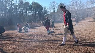 18th Century Cannon (Firing Demonstration) #history  #americanhistory  #18thcentury