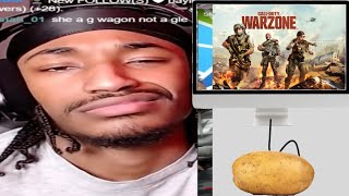 Playing WARZONE But It’s On A Potato…TyKwonDoe Twitch Highlights