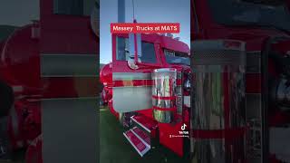 More of Massey at mats #peterbilt #mats#troymassey#truckinwithtony