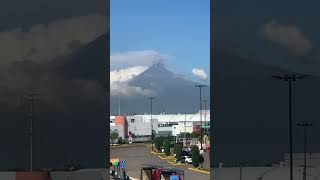 Popocatépetl en acción #volcan #popocatépetl #fumarola