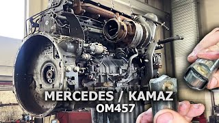 ПОЛНЫЙ РЕМОНТ ДВИГАТЕЛЯ MERCEDES AXOR. РАЗБОРКА, СБОРКА И ЗАПУСК МОТОРА OM457