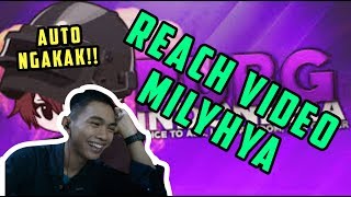 REACT VIDEO MILYHYA POKOKNYA NGAKAK BANGET !!!