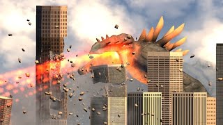 Godzilla in City Smash