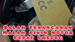 Penyebab motor dredeg awal akselerasi