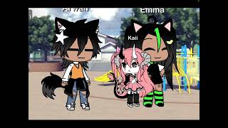 @Shark-princess  as a baby Nylah/KAII  3 friends