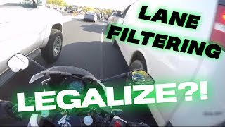 LANE FILTERING - SHOULD IT BE LEGAL?