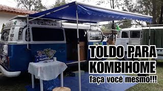 Toldo Novo na kombi - Faça você mesmo!!!!