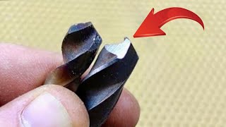 Sharpen Your Drill in 10 Seconds! Easiest Method Ever!