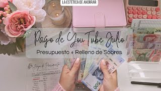 Pago de YouTube | $1,202.20 | Presupuesto + Relleno de Sobres