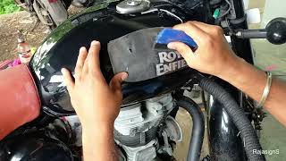 Royal Enfield Sticker Modification  | Royal Enfield Wrapping | Royal Enfield Modified