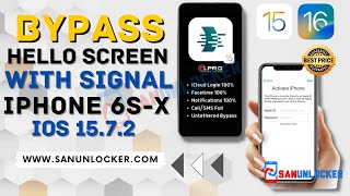 iRemoval Pro ~ Bypass Hello with Signal ~ บายพาสหน้าสวัสดีใส่ซิมได้ | Sanunlocker.com