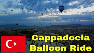 4k - Cappadocia Balloon Tour - 4x high speed 🇹🇷