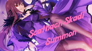 Summon Ice Queen Scathach Skadi | 15 Million Download Campaign Banner | FGO NA