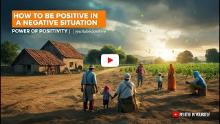 How To Be Positive In a Negative Situation | Power Of Positivity | English With Zee