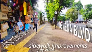 Cebu City Sidewalk Improvement as part of Cebu BRT Project | Palarong Pambansa souvenirs July 2024