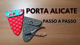 Como fazer PORTA ALICATE - sem viés - Passo a Passo