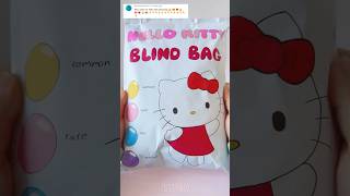 Hello Kitty blind bag!✨🩷#hello kitty #sanrio #blindbag #diy #craft #papercraft #asmr #unboxing