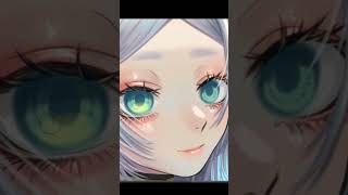 Eyes Painting - Frieren and Himmel Fanart #shorts #speedpaint #fanart #frieren #artmaking