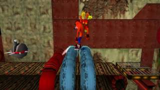 Crash Bandicoot: 100% - Level 18: Heavy Machinery (Clear gem)