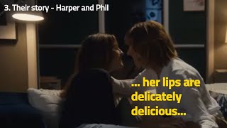 Part 3.Their story Phil and Harper,  Shortland Street lesbian LGBTQ love story - HOT