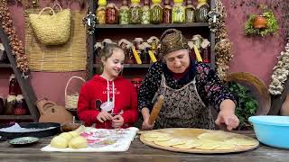 THE BEST COOKING METHOD YOU EVER SEEN! GRANDMA COOKING BUNS WITH JAM! VILLAGE LIFE