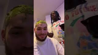 Lil Uzi Dyes Adin Ross’s Hair The WRONG COLOR