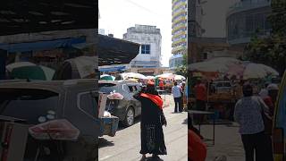 Fahrt durch Mombasa, Kenia Afrika