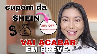 Cupom de 30% de desconto na shein