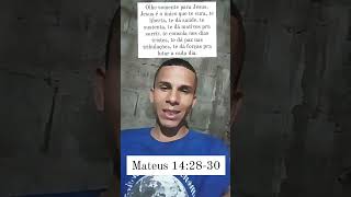 Bíblia - Mateus 14:28-30 #Deus #JesusCristo #EspiritoSanto #Jovemcristão #fé #Kwai #Tiktok #Shorts