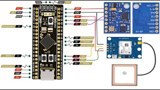 STM32F411CEU6 Flight Controller Board, quadcopter , INAV 6.0 Firmware