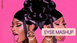 Boss Wap battle mashup by EYES MASHUP Doja Cat x MEGAN THEE STALLION feat Cardi B