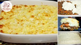 الذ وصفة عالمية فطيرة الراعي بمكونتها الاصلية The Shepherd's pie