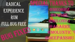 Install Bug Free Radical Experience Rom | Install the Boss!