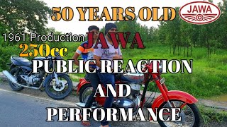 FIFTY YEAR OLD JAWA PUBLIC REACTION & PERFORMANCE