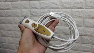 Konversi Hair Clipper Cordless/Gunting Rambut Elektrik Dengan Kabel USB dan Charger 5V