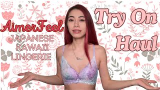 Aimerfeel try on haul 2024 (these kawaii braas ship overseas now)