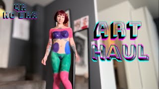 [4K USA Housewife]👙🚫 Body art How to Clean? Transparent Haul | No Bra | See-Through Try On | 2024