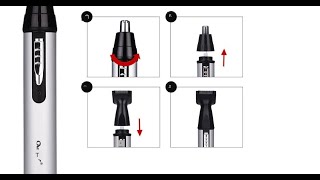 Электротриммер CkeyiN для бороды, носа, ушей и бровей