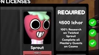 I got sprout:D (Dandy's world)