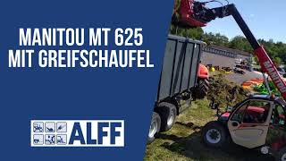 Manitou MT 625 mit Greifschaufel #manitou #mt625 #kubota #pronar