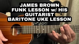 BARITONE UKULELE FUNK LESSON