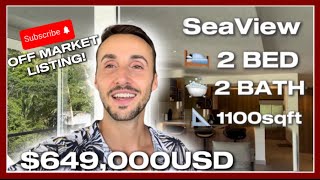 Off Market Listing in SeaView Corner Unit For Sale Live in the Jungle - Full Tour - Puerto Vallarta